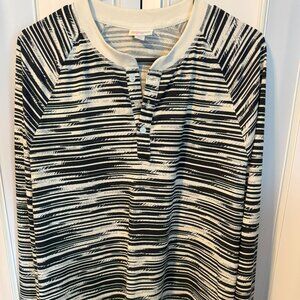 LulaRoe Mark Henley Top - Unisex (M)